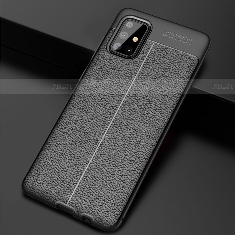 Custodia Silicone Morbida In Pelle Cover S01 per Samsung Galaxy A71 5G