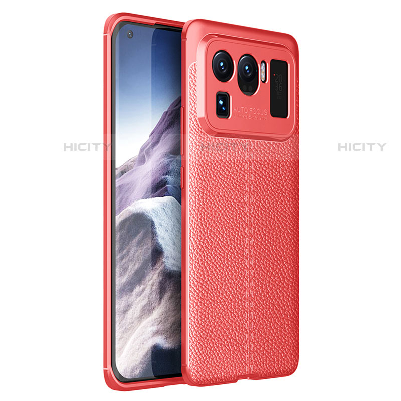 Custodia Silicone Morbida In Pelle Cover S01 per Xiaomi Mi 11 Ultra 5G