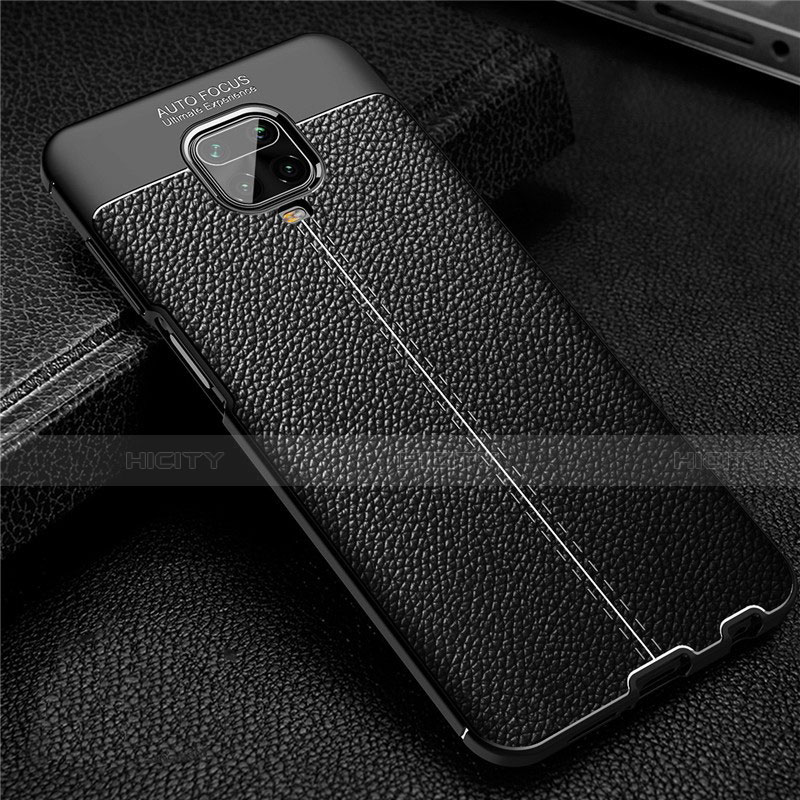 Custodia Silicone Morbida In Pelle Cover S01 per Xiaomi Redmi Note 9 Pro Max