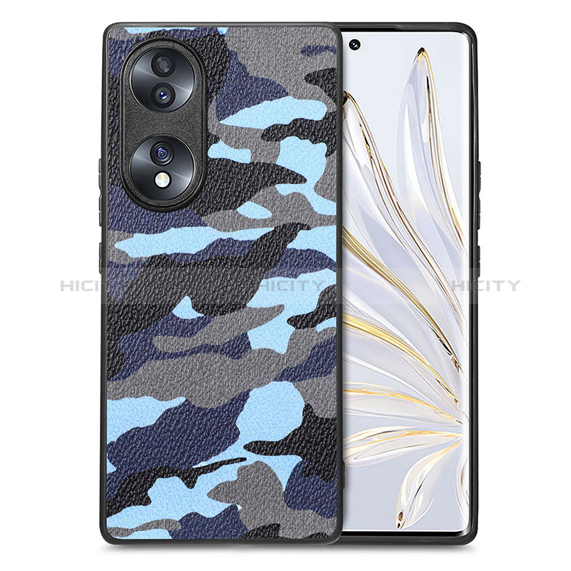 Custodia Silicone Morbida In Pelle Cover S01D per Huawei Honor 70 5G