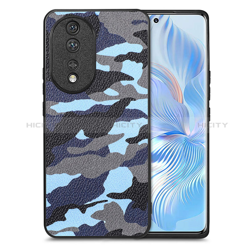 Custodia Silicone Morbida In Pelle Cover S01D per Huawei Honor 80 5G