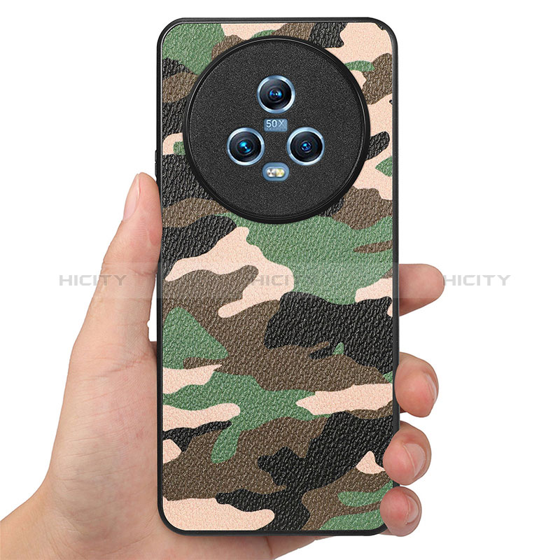 Custodia Silicone Morbida In Pelle Cover S01D per Huawei Honor Magic5 5G