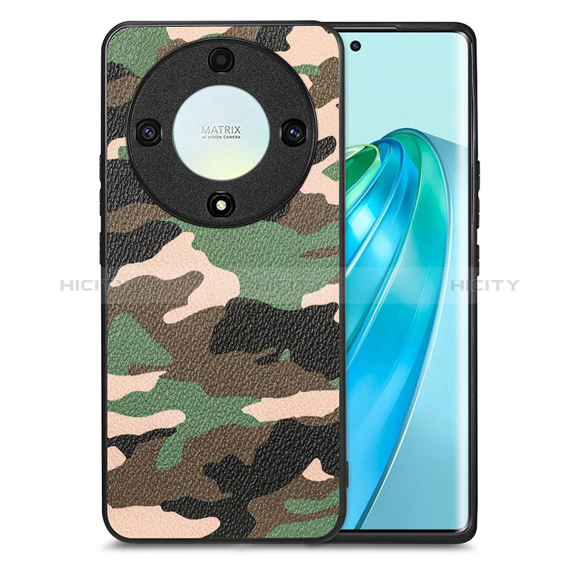 Custodia Silicone Morbida In Pelle Cover S01D per Huawei Honor Magic5 Lite 5G