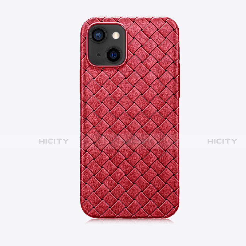 Custodia Silicone Morbida In Pelle Cover S02 per Apple iPhone 15