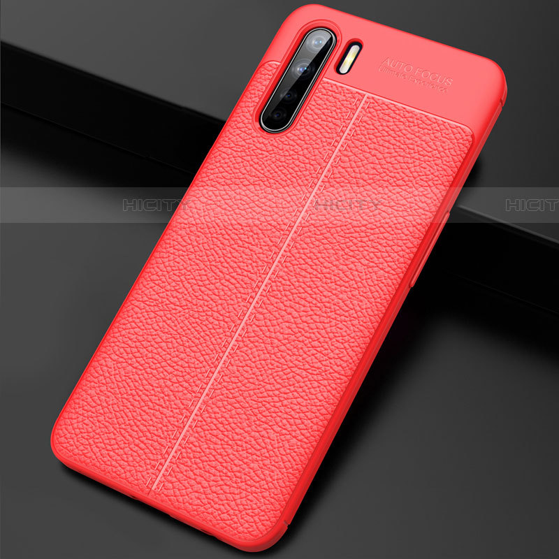 Custodia Silicone Morbida In Pelle Cover S02 per Oppo A91