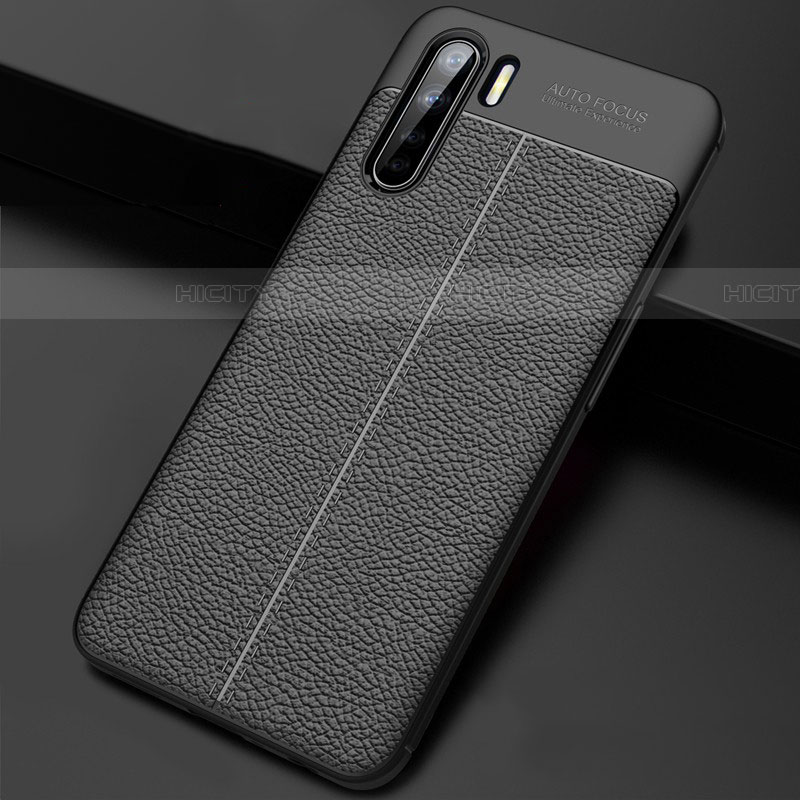 Custodia Silicone Morbida In Pelle Cover S02 per Oppo A91