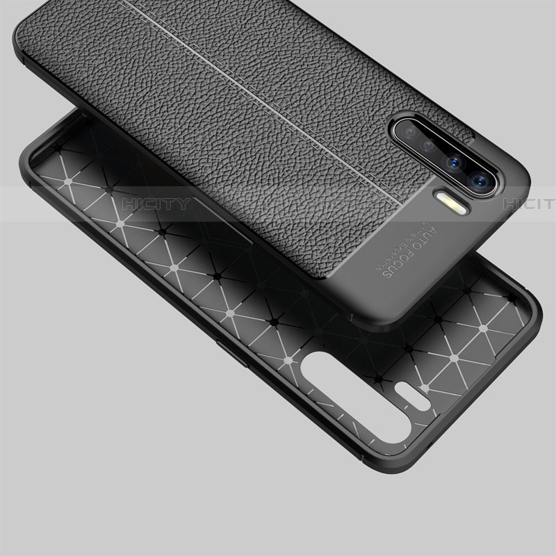 Custodia Silicone Morbida In Pelle Cover S02 per Oppo A91