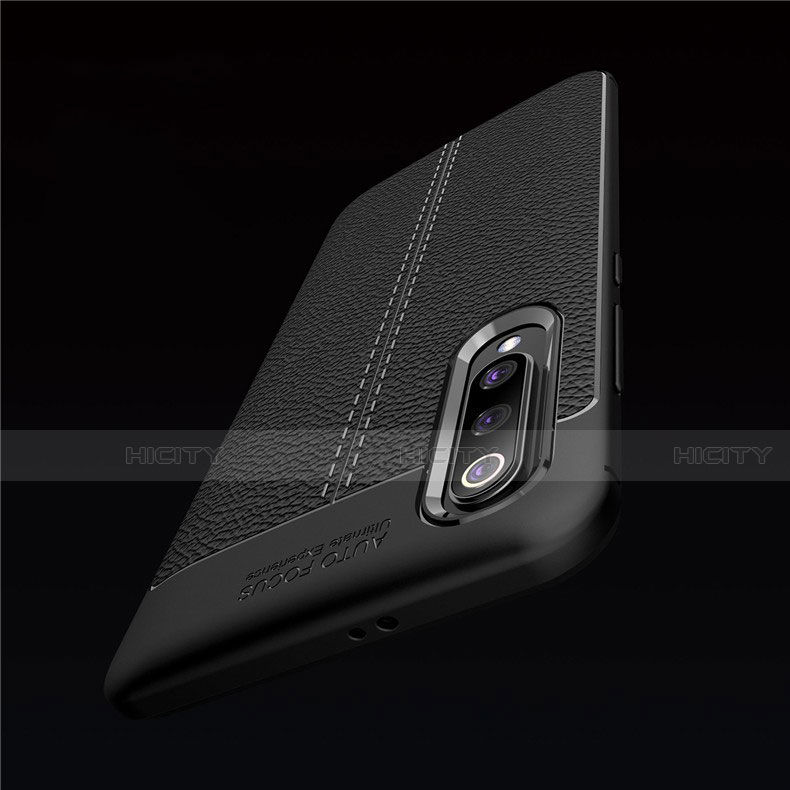 Custodia Silicone Morbida In Pelle Cover S02 per Xiaomi Mi 9 Lite