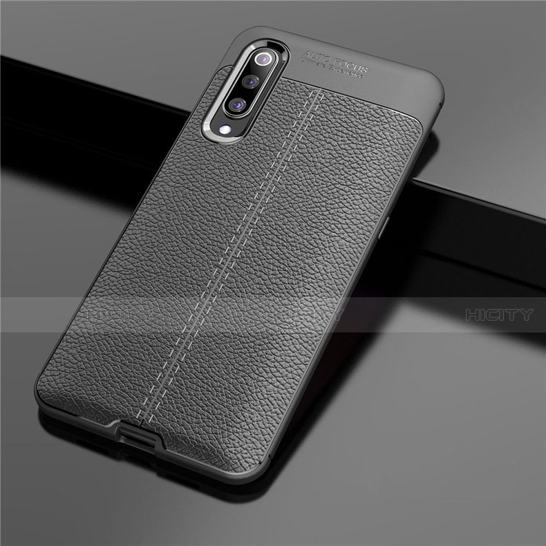 Custodia Silicone Morbida In Pelle Cover S02 per Xiaomi Mi 9 Lite