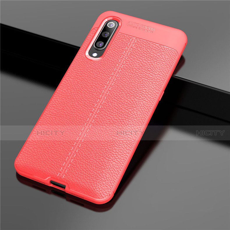 Custodia Silicone Morbida In Pelle Cover S02 per Xiaomi Mi 9 Pro