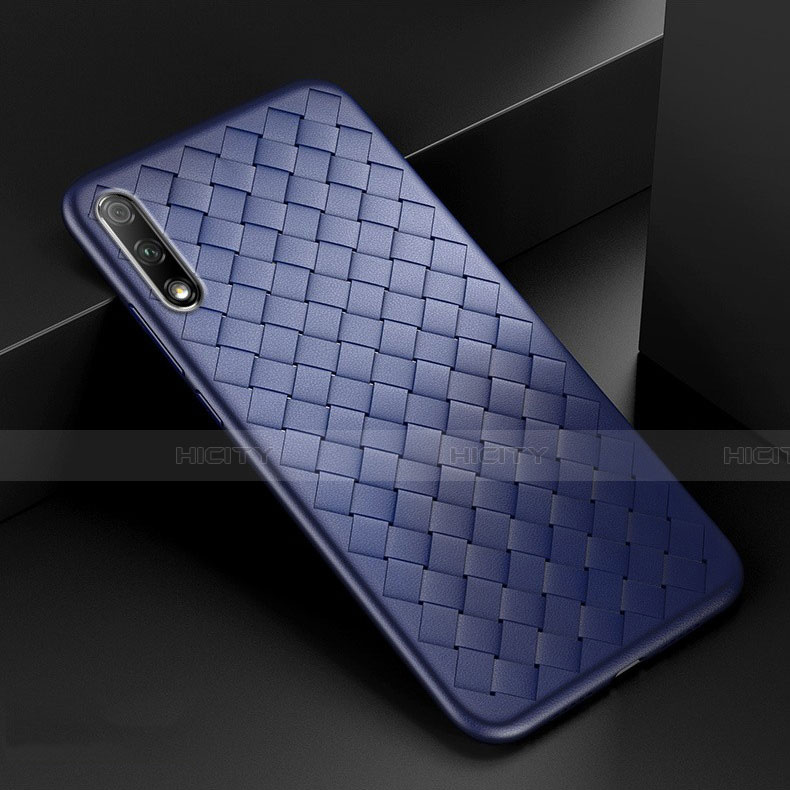 Custodia Silicone Morbida In Pelle Cover S03 per Huawei Honor 9X