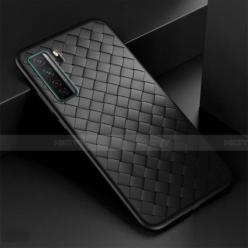 Custodia Silicone Morbida In Pelle Cover S03 per Huawei Nova 7 SE 5G