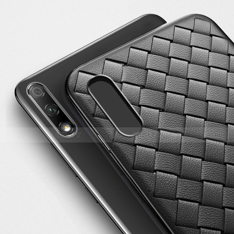 Custodia Silicone Morbida In Pelle Cover S03 per Huawei Y9 Prime (2019)