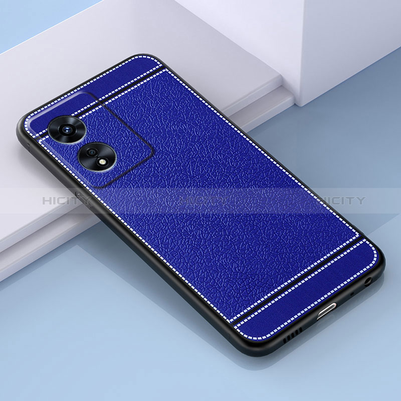 Custodia Silicone Morbida In Pelle Cover S03 per Oppo A1 Pro 5G