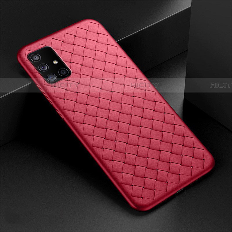 Custodia Silicone Morbida In Pelle Cover S03 per Samsung Galaxy A71 5G