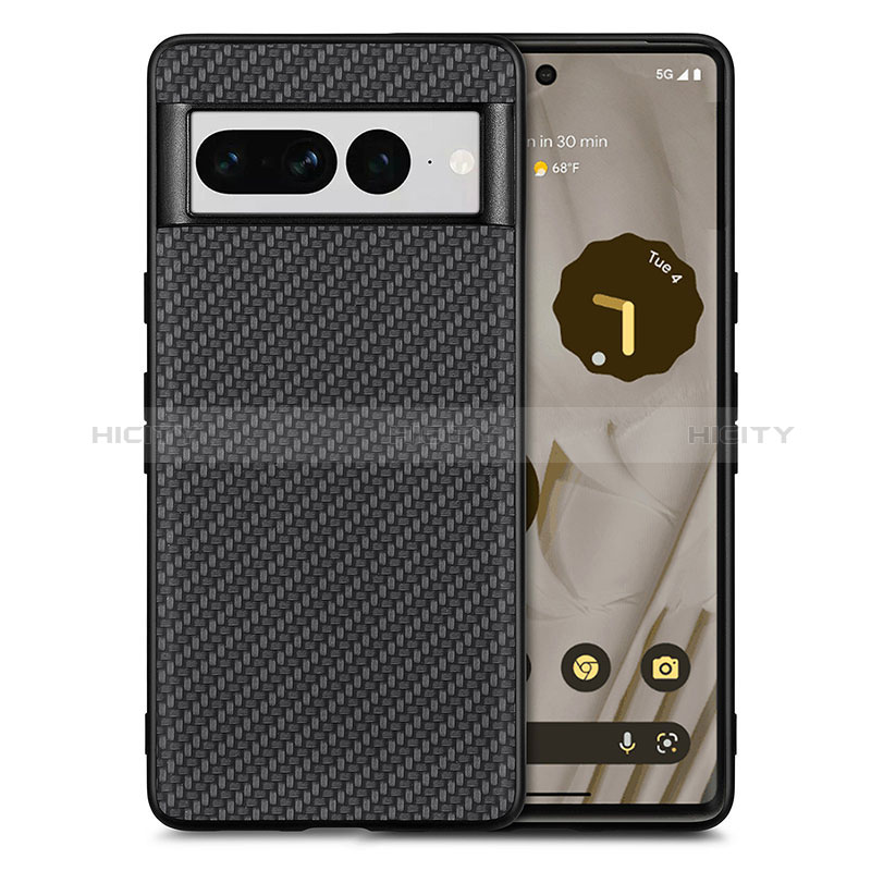 Custodia Silicone Morbida In Pelle Cover S03D per Google Pixel 7 Pro 5G