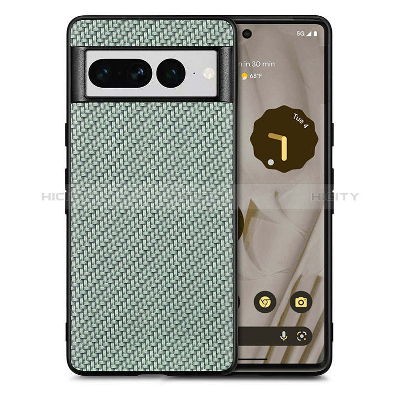 Custodia Silicone Morbida In Pelle Cover S03D per Google Pixel 7 Pro 5G