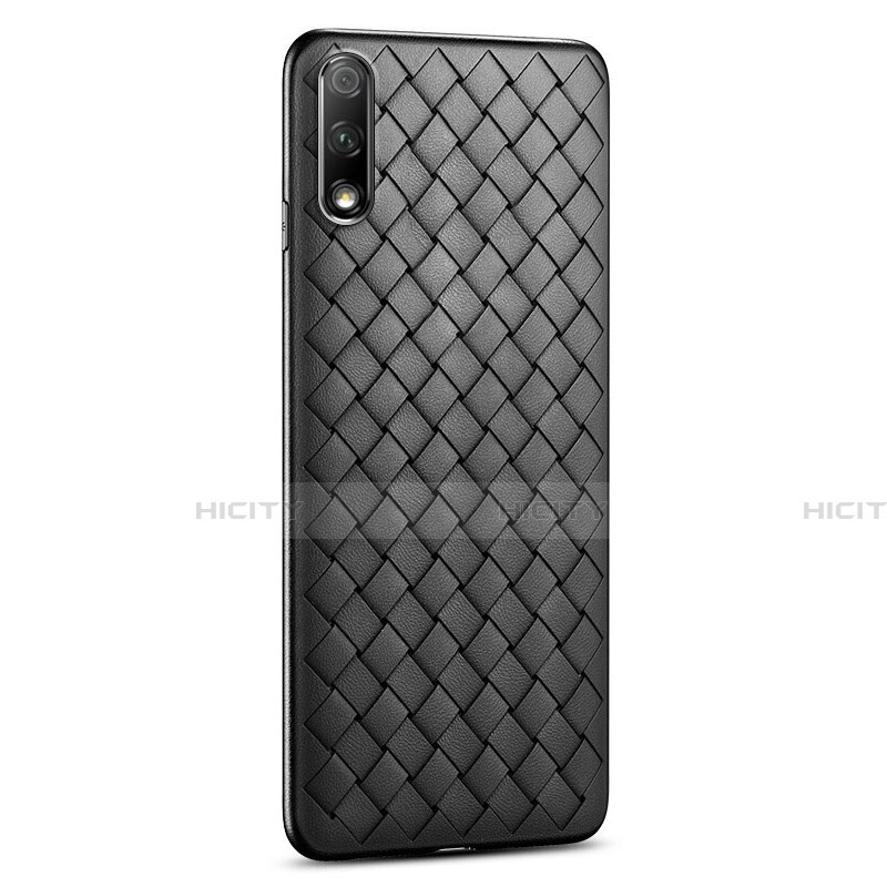 Custodia Silicone Morbida In Pelle Cover S04 per Huawei P Smart Z (2019)