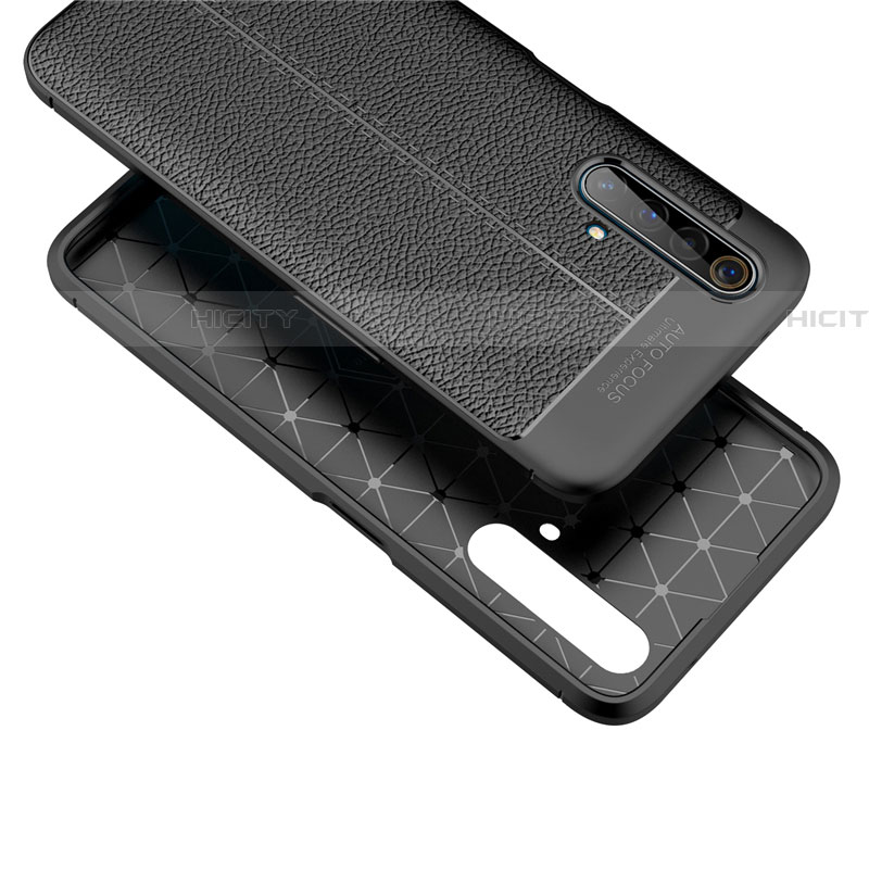 Custodia Silicone Morbida In Pelle Cover S04 per Realme X50 5G