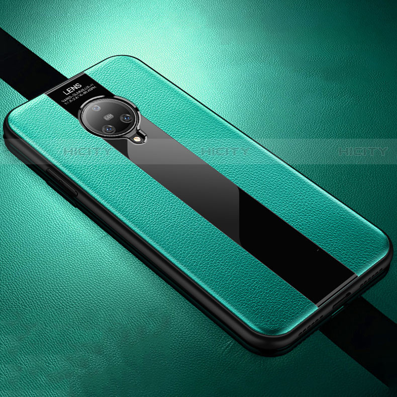 Custodia Silicone Morbida In Pelle Cover S04 per Vivo Nex 3S Verde