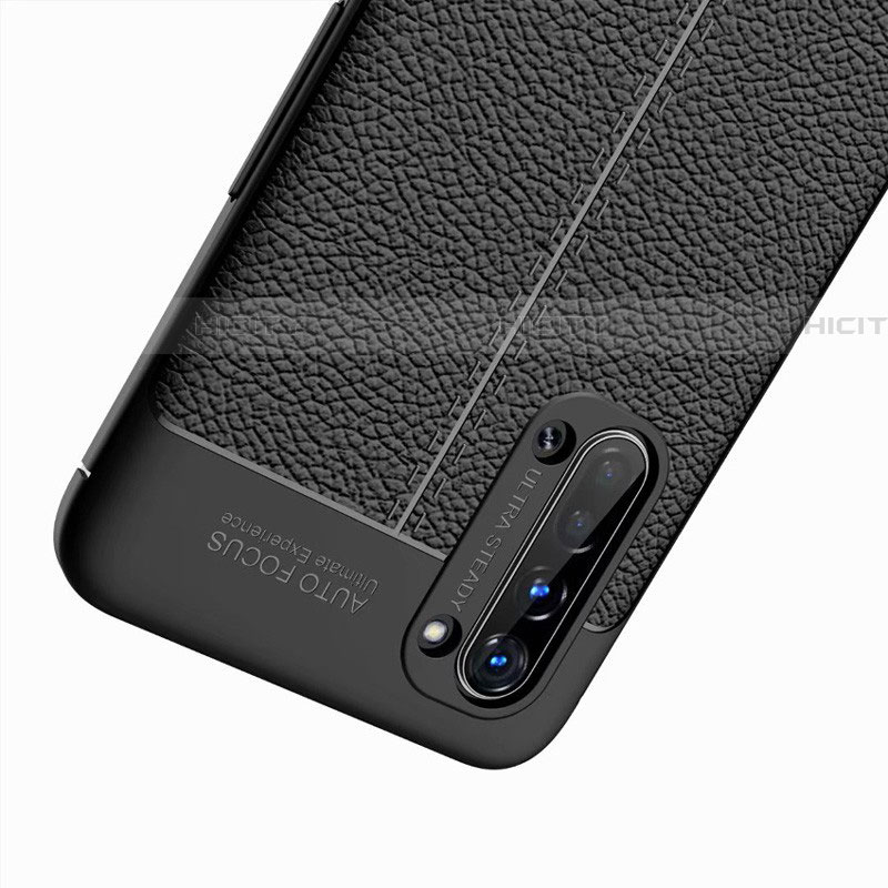 Custodia Silicone Morbida In Pelle Cover S05 per Oppo Find X2 Lite