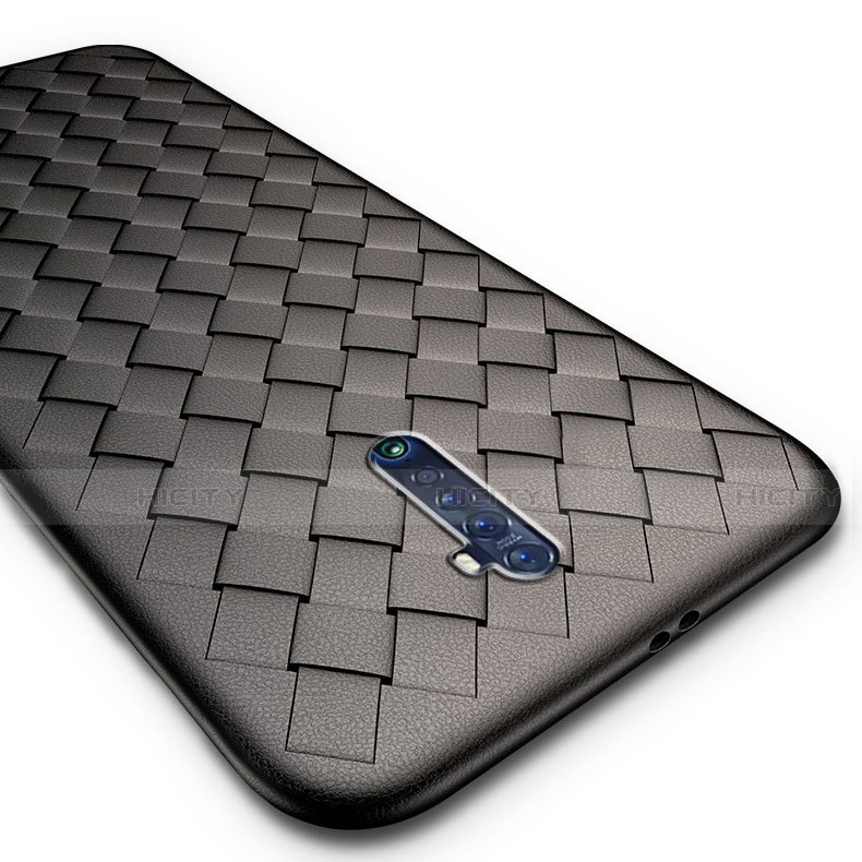 Custodia Silicone Morbida In Pelle Cover S06 per Oppo Reno2