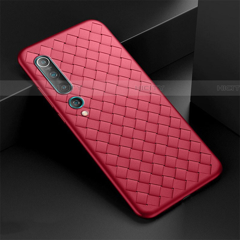 Custodia Silicone Morbida In Pelle Cover S06 per Xiaomi Mi 10