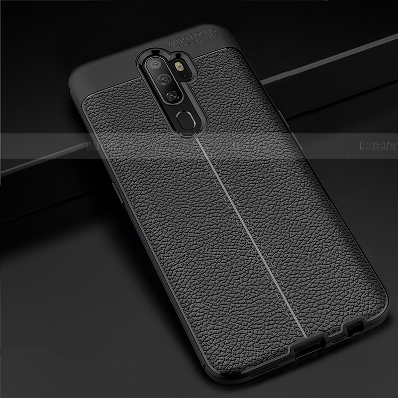 Custodia Silicone Morbida In Pelle Cover S08 per Oppo A9 (2020)