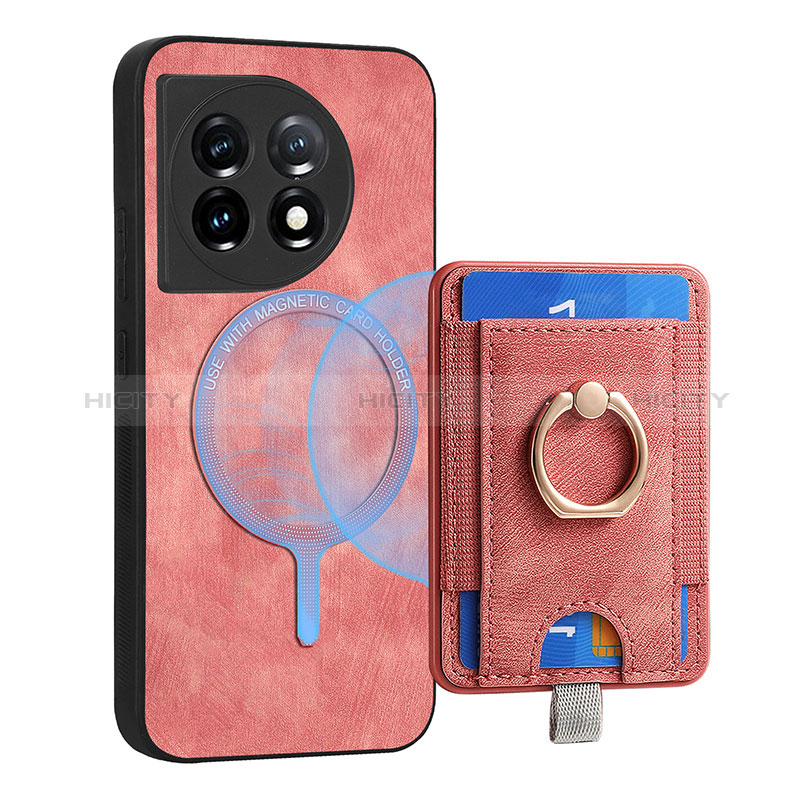 Custodia Silicone Morbida In Pelle Cover SD1 per OnePlus 11 5G