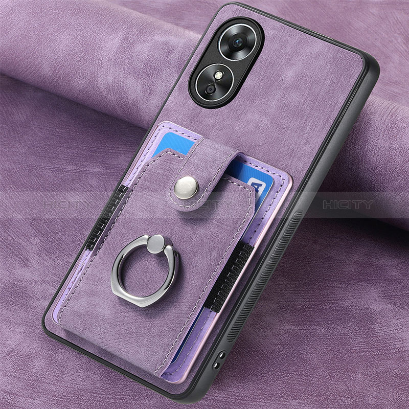 Custodia Silicone Morbida In Pelle Cover SD1 per Oppo A17