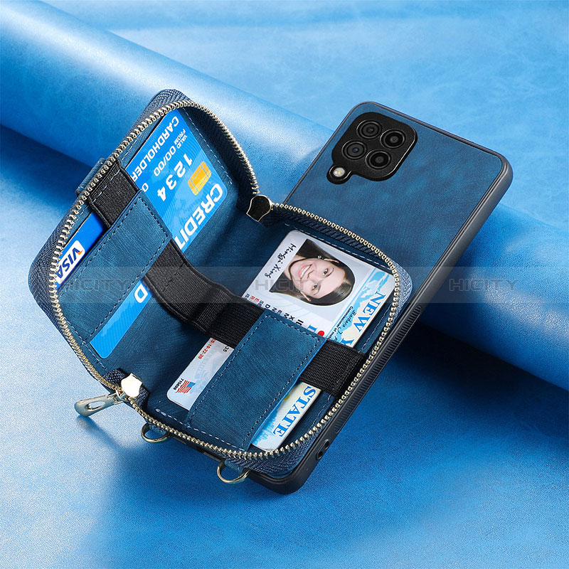 Custodia Silicone Morbida In Pelle Cover SD1 per Samsung Galaxy A12 5G
