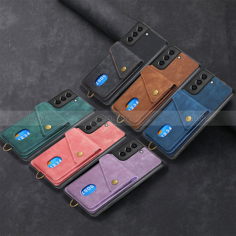 Custodia Silicone Morbida In Pelle Cover SD1 per Samsung Galaxy S23 5G
