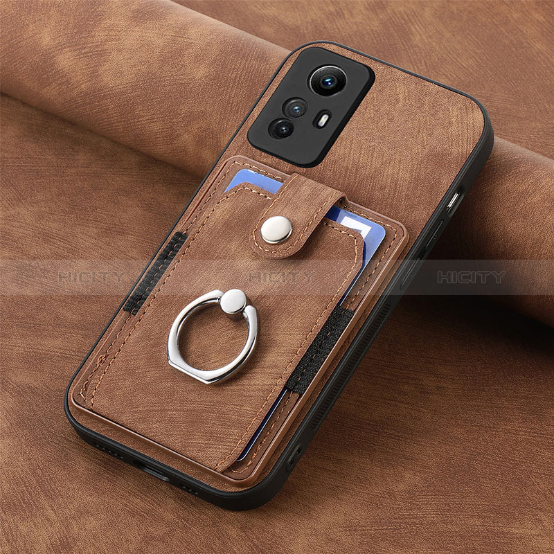 Custodia Silicone Morbida In Pelle Cover SD1 per Xiaomi Redmi Note 12S