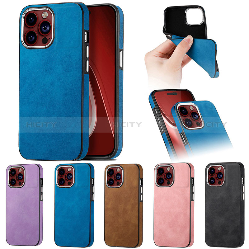 Custodia Silicone Morbida In Pelle Cover SD13 per Apple iPhone 13 Pro