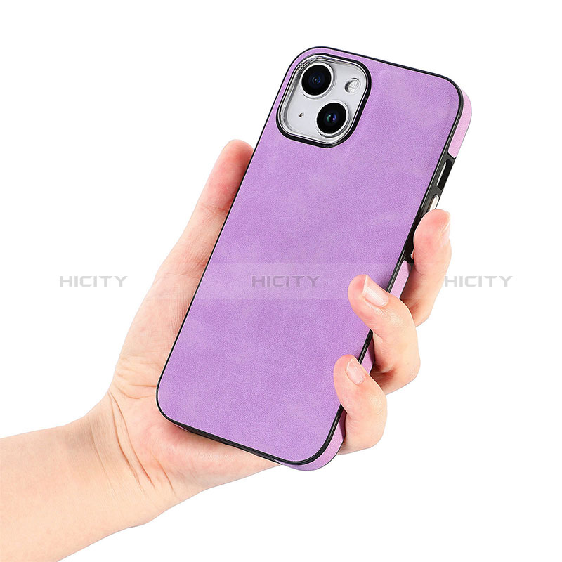 Custodia Silicone Morbida In Pelle Cover SD13 per Apple iPhone 14