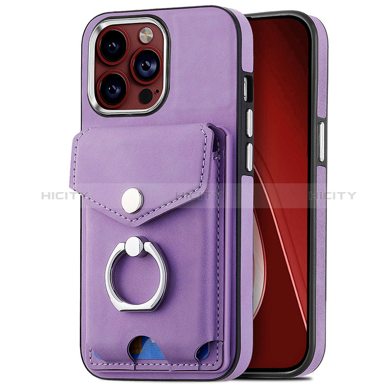 Custodia Silicone Morbida In Pelle Cover SD16 per Apple iPhone 13 Pro