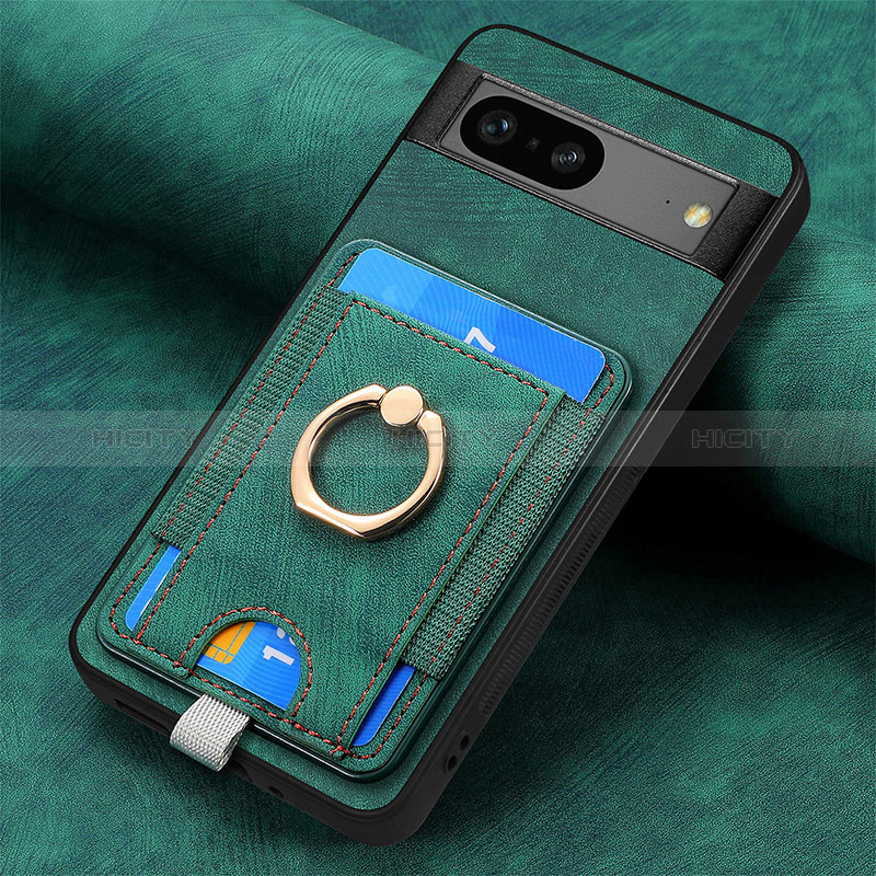 Custodia Silicone Morbida In Pelle Cover SD2 per Google Pixel 7 5G