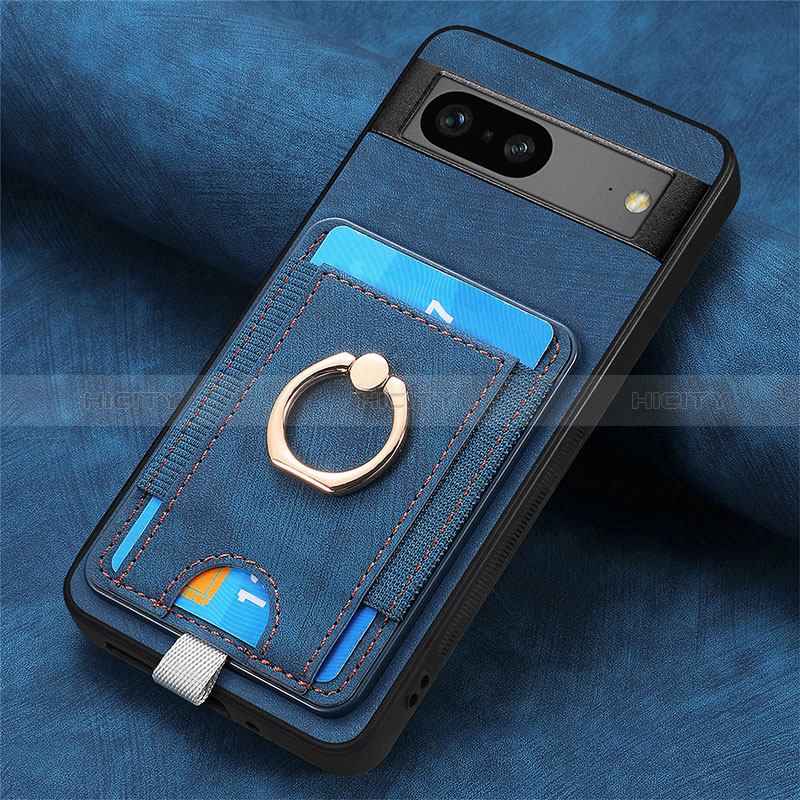 Custodia Silicone Morbida In Pelle Cover SD2 per Google Pixel 7 5G