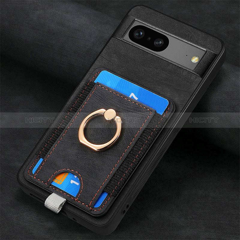 Custodia Silicone Morbida In Pelle Cover SD2 per Google Pixel 7 5G