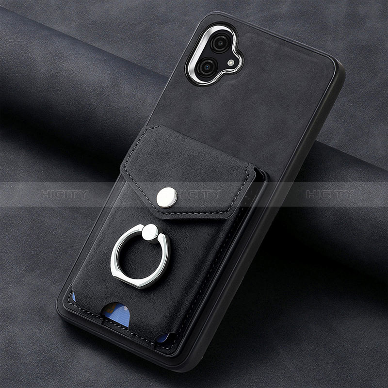 Custodia Silicone Morbida In Pelle Cover SD2 per Samsung Galaxy M04