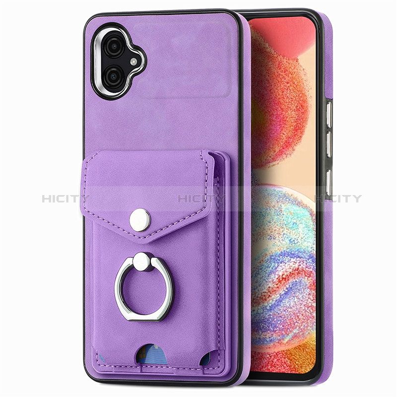 Custodia Silicone Morbida In Pelle Cover SD3 per Samsung Galaxy A04 4G