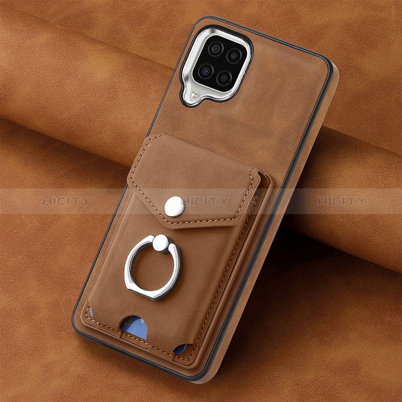 Custodia Silicone Morbida In Pelle Cover SD3 per Samsung Galaxy A12