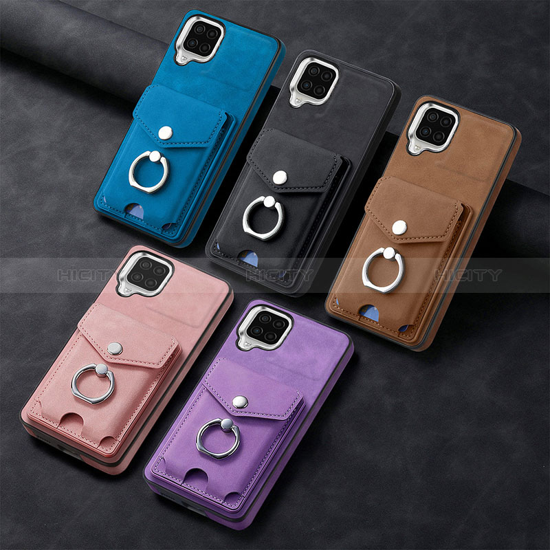 Custodia Silicone Morbida In Pelle Cover SD3 per Samsung Galaxy M12