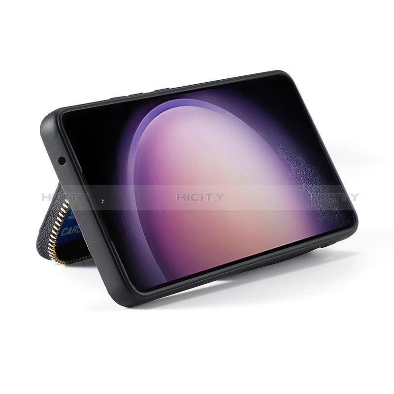 Custodia Silicone Morbida In Pelle Cover SD3 per Samsung Galaxy S22 Plus 5G
