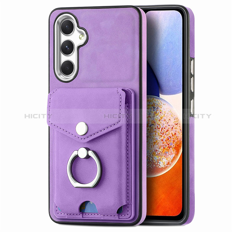 Custodia Silicone Morbida In Pelle Cover SD4 per Samsung Galaxy A14 4G