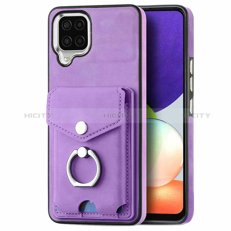 Custodia Silicone Morbida In Pelle Cover SD4 per Samsung Galaxy A22 4G