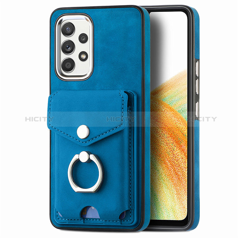 Custodia Silicone Morbida In Pelle Cover SD4 per Samsung Galaxy A33 5G