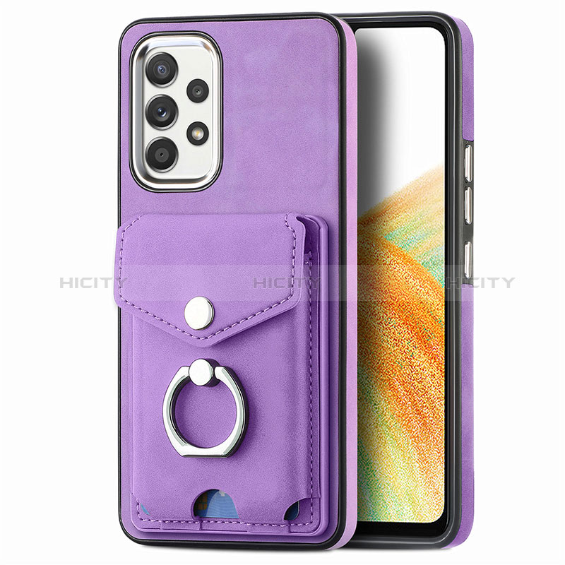 Custodia Silicone Morbida In Pelle Cover SD4 per Samsung Galaxy A33 5G