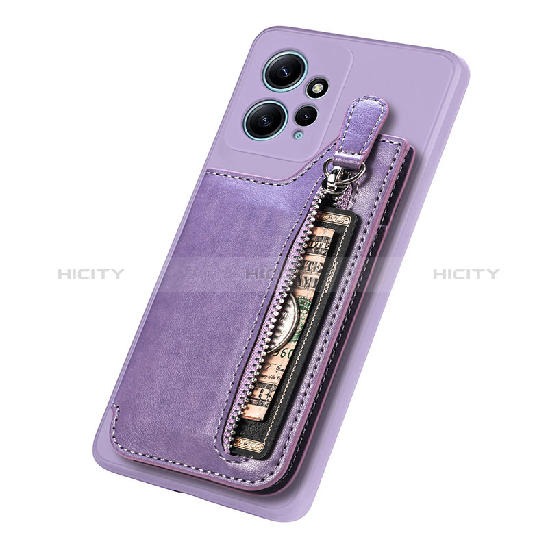 Custodia Silicone Morbida In Pelle Cover SD4 per Xiaomi Redmi Note 12 4G