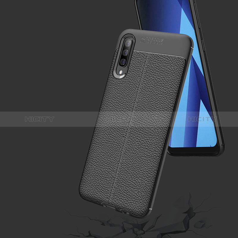 Custodia Silicone Morbida In Pelle Cover WL1 per Samsung Galaxy A70